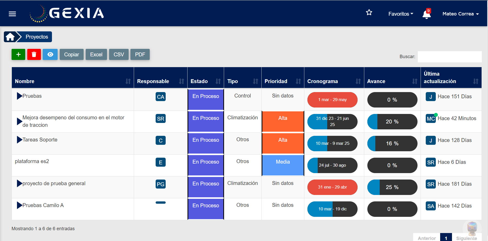 Gestión de Proyectos