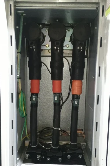 Sensores RADEXA en terminales de celdas GIS de 6,6 kV