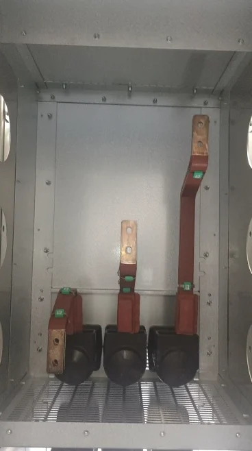 Sensores RADEXA instalados: celdas ais de 6,6 kv y 800 a, industria cementera